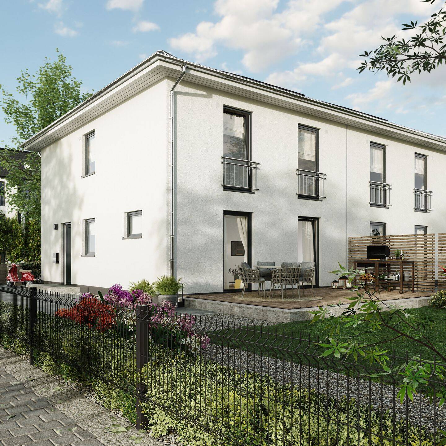 Einzigartig statt identisch – individuell planbare Doppelhaushälfte im Neubau