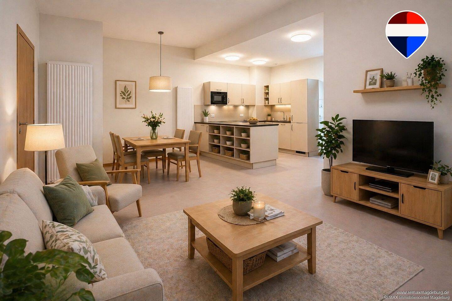 Selbstbestimmt wohnen im Alter - barrierefreie 2-Raumwohnung mit Betreuung im Altstadtquartier