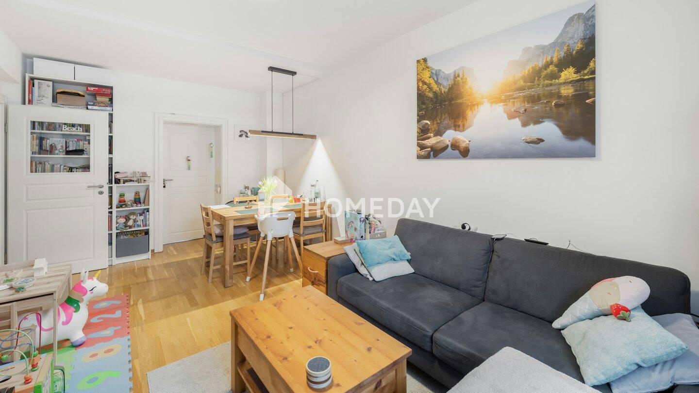 Komfortable 4-Zimmer-Wohnung mit Loggia und Stellplatz – Leipzig – Vorschaubild 2