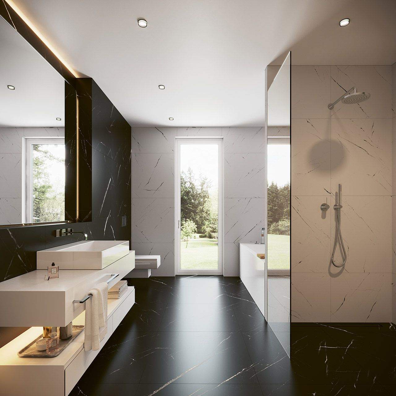 LUXURIÖSE 4 ZIMMER ETW MIT PRIVATPARK & 3 SONNENDECKS & 2 TAGESLICHTBÄDERN – IN GRÜNER BEGEHRTER 1A PREMIUMLAGE MAINZ-OBERSTADT! – Mainz – Vorschaubild 9