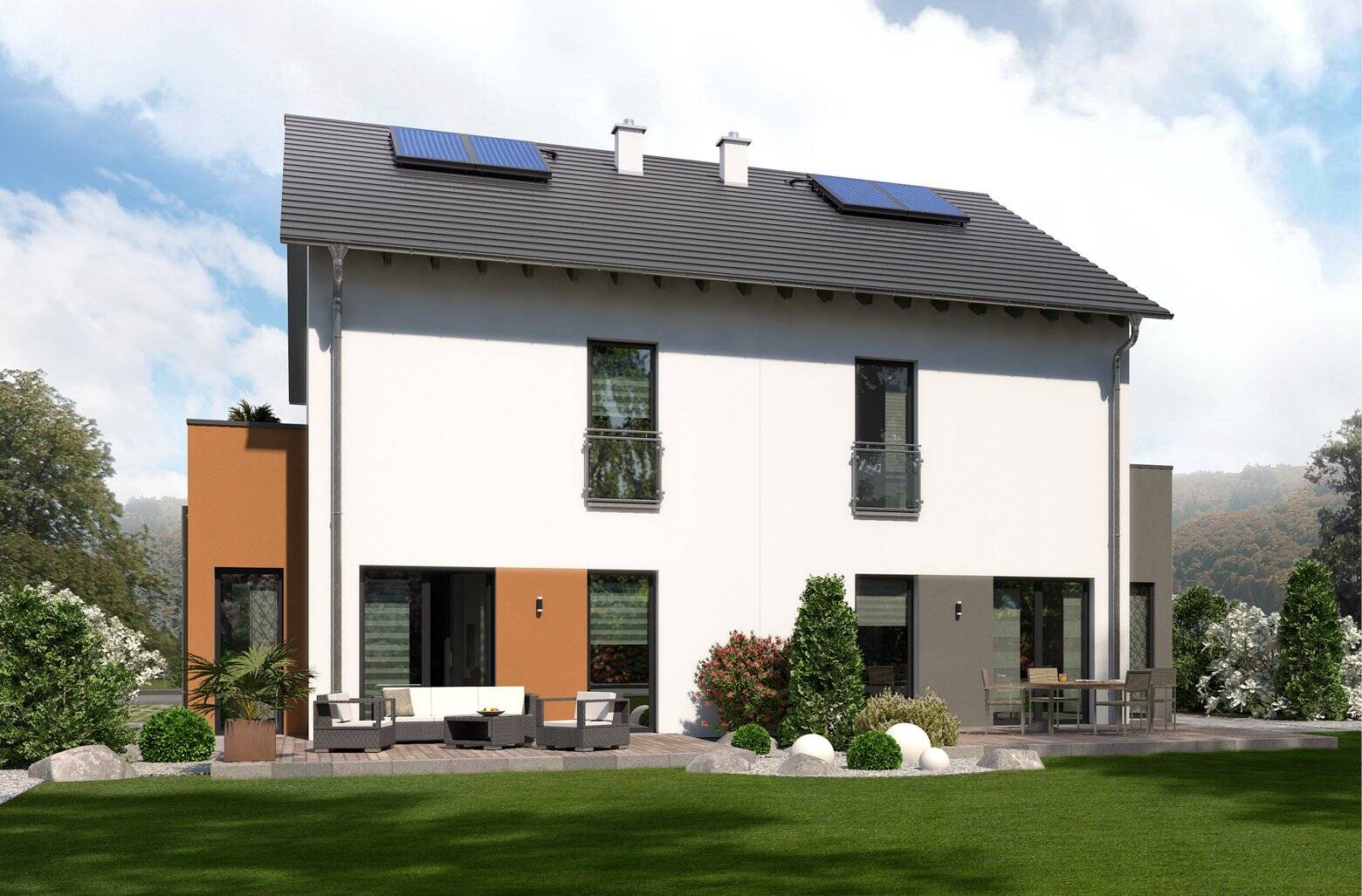 Endlich gefunden! DHH in Aachen-Laurensberg - 190 m², drei Etagen, malerfertig oder bezugsfertig – Aachen – Bild 1 von 8