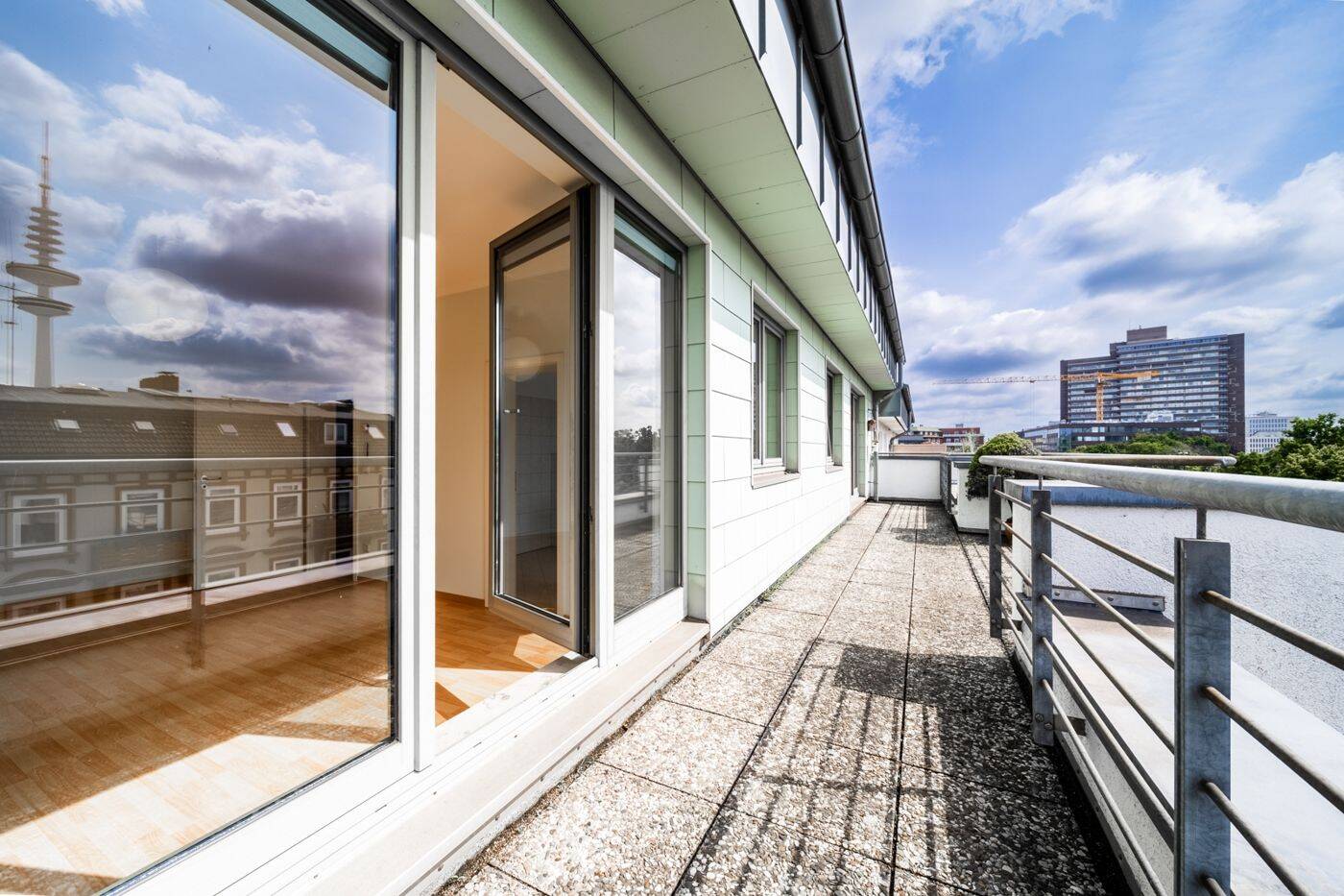 Über den Dächern Hamburgs wohnen - Penthouse mit Weitblick – Hamburg – Vorschaubild 9