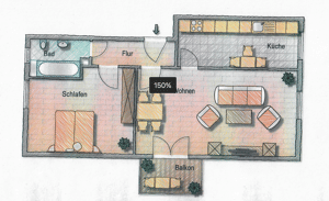 Moderne 2-Zimmer-Wohnung in Briesnitz, Dresden – Ideal für Singles und Paare – 1157 Dresden – Vorschaubild 3