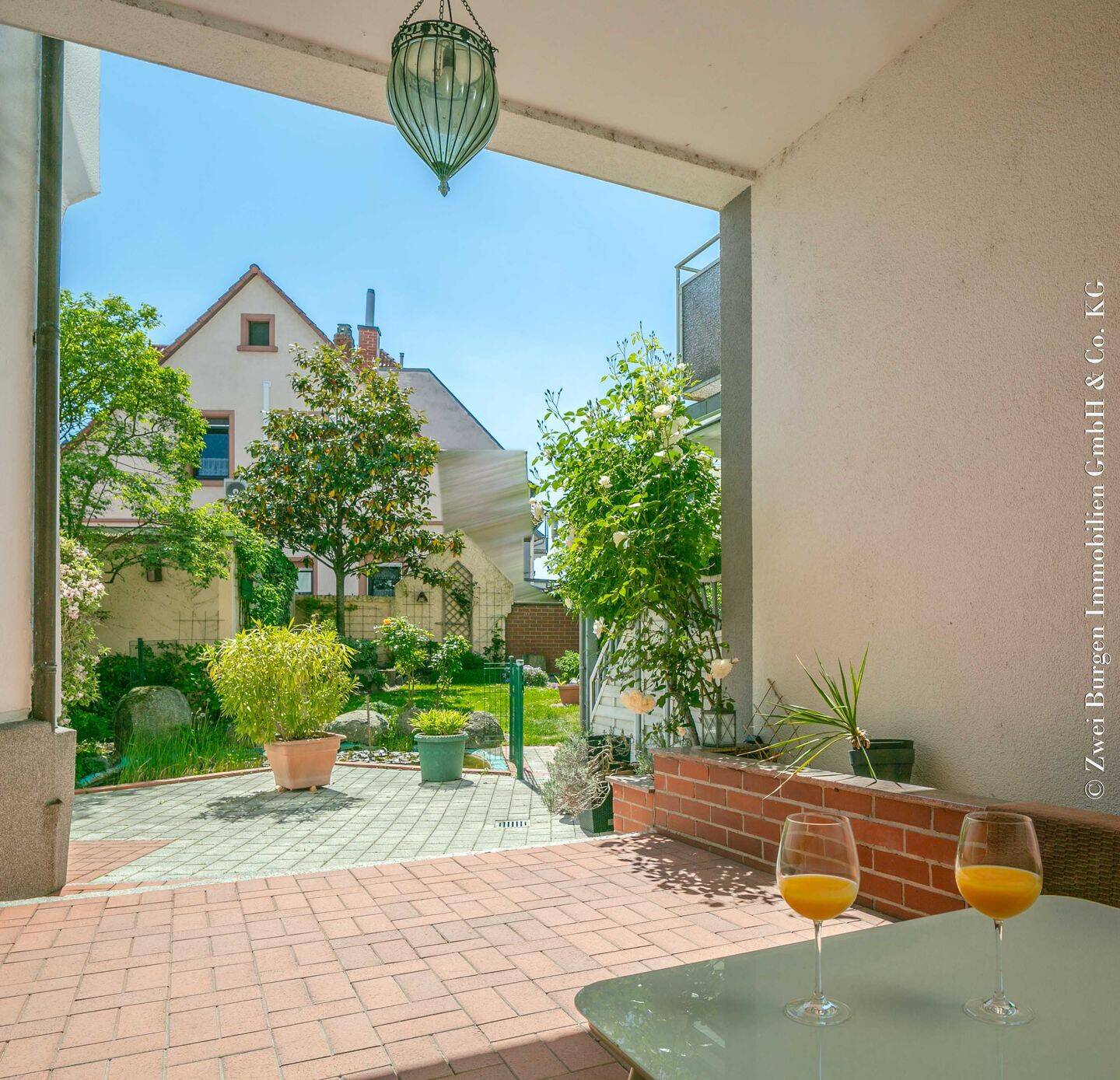 Einfamilienhaus nach WEG mit Laden und ELW mit herrlichem Gartenhof und Garage – Viernheim – Vorschaubild 4