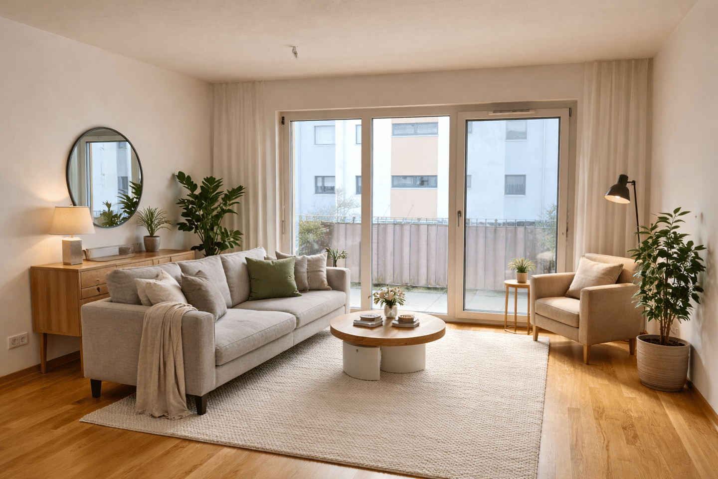 Moderne 3 -Zimmerwohnung mit Balkon Grundigpark – Fürth – Bild 1 von 9