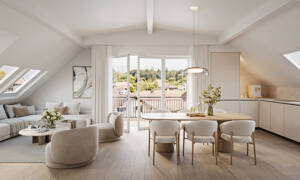 NEUBAU *sonnige Wohnung mit Westgarten und 2 Hobbyräumen im UG – 81243 München – Vorschaubild 4