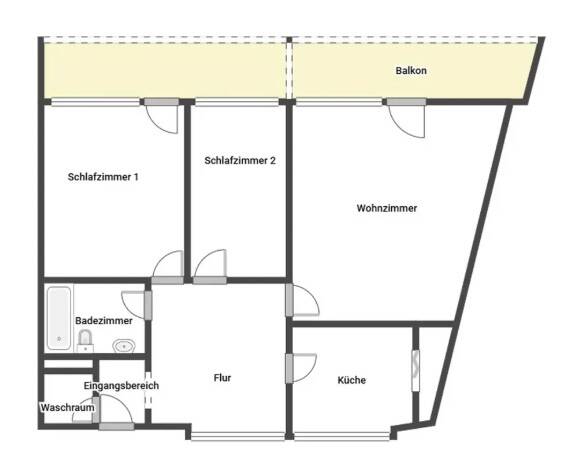 +++ VERKAUFT 24.10.2025 +++ PROVISIONSFREI ! LANGER JOHANN ! 2- bzw. 3-Zimmer-ETW | WEST-Balkon | KELLER-Abteil | KFZ-Stellplatz im Parkhaus – Erlangen – Vorschaubild 2