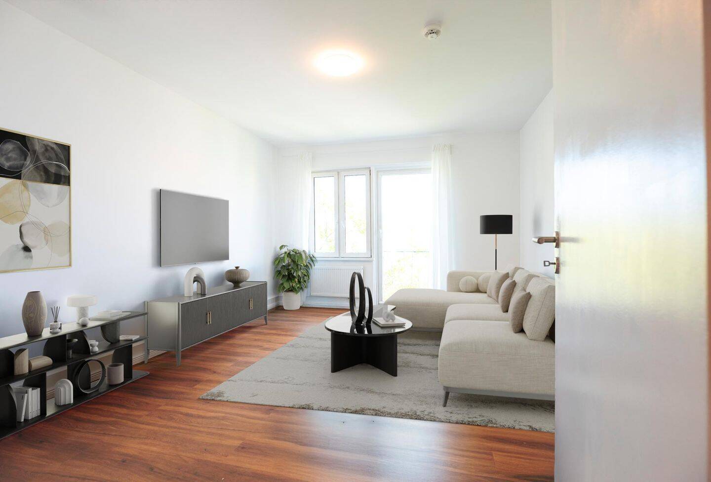 Klarer Grundriss, stimmiges Design - Stilvoll sanierte Wohnung im Herzen Kreuzbergs – Berlin – Bild 1 von 9