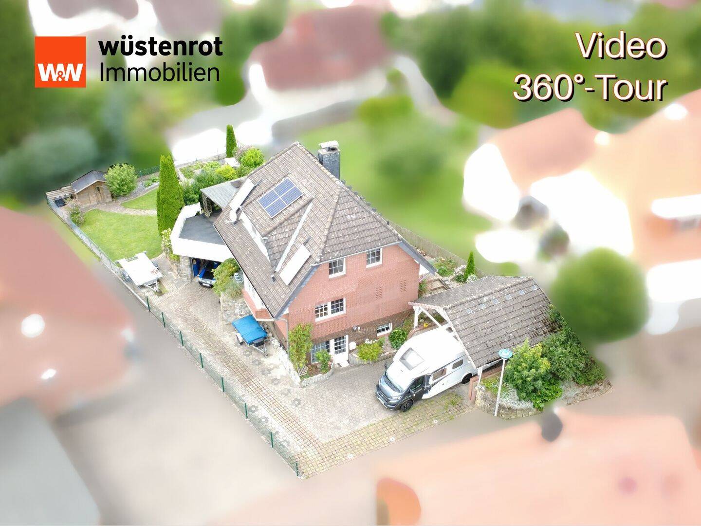 Ländliches Einfamilienhaus mit großem Garten, Kamin, flexibel beheizbar & ausgebautem Gäste-Bereich – Hessisch Oldendorf – Bild 1 von 6