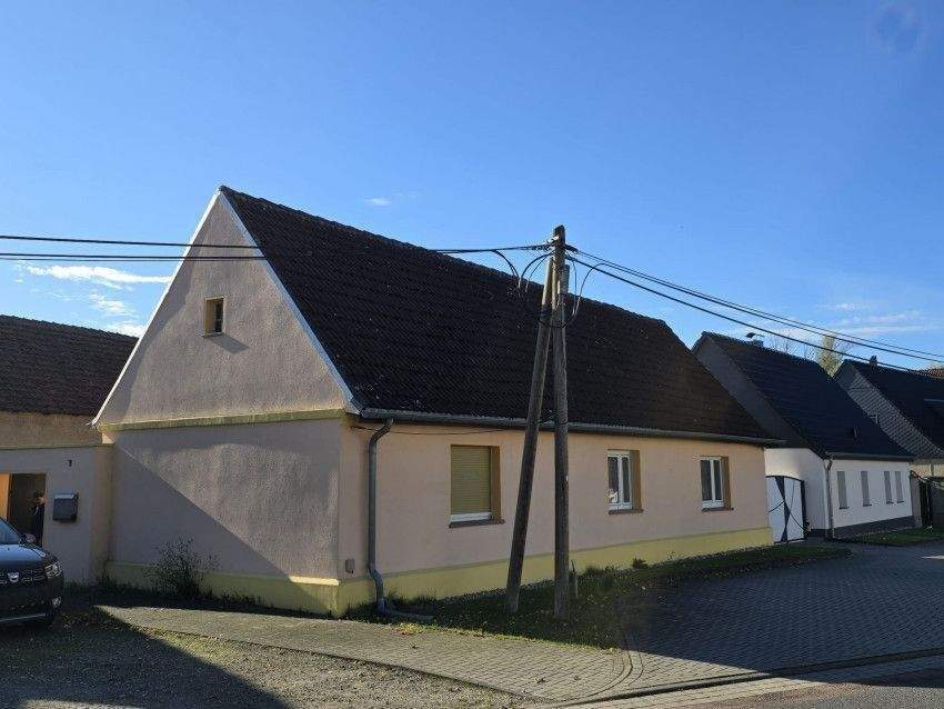 Kleiner Bauernhof mit Einfamilienhaus und Scheune! – Zörbig – Bild 1 von 9