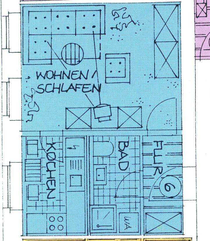 Frei ab 1.10.26 - INKL. EBK !!! Sonnige Whg. - Bad mit Dusche - im 3. OG ! – Chemnitz – Vorschaubild 5
