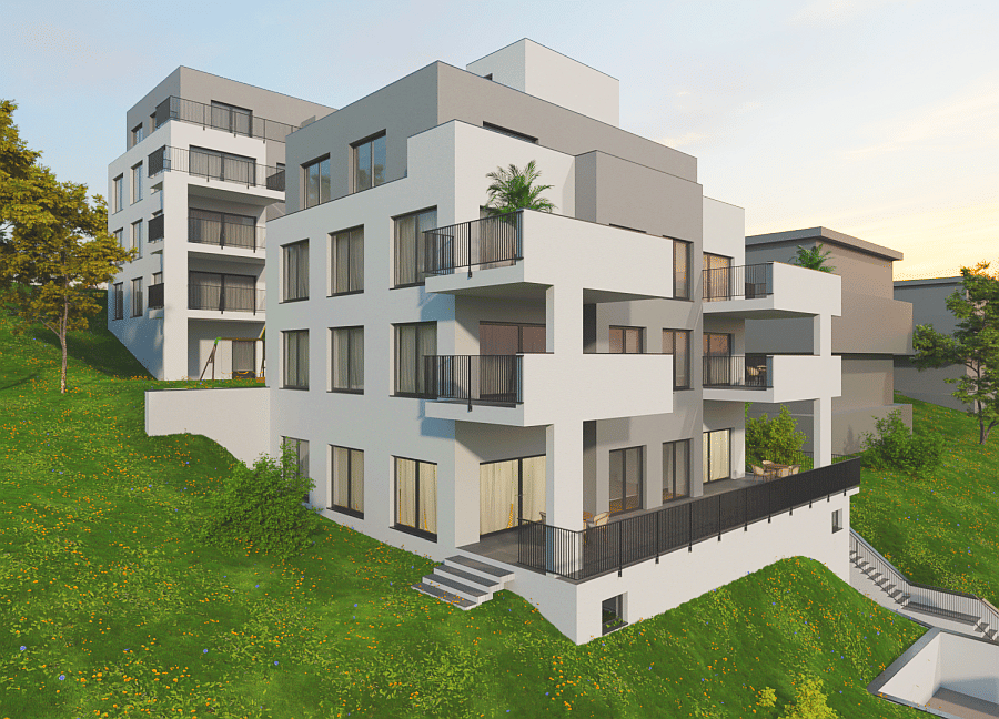 Dachgarten mit Pool im Villengebiet Wiesbadens – Wiesbaden – Vorschaubild 4