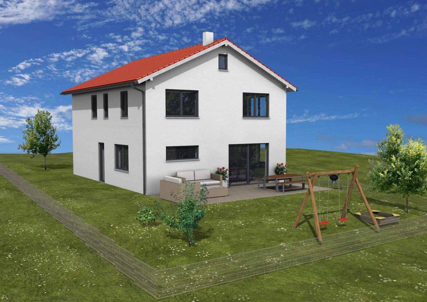 Ausbauhaus mit Grundstück und Planung – Penzberg – Vorschaubild 2