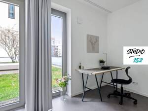 STUDENTS ONLY: Studio 152 - vollmöbliertes 1-Zimmer-Apartment mit EBK, ALL-IN-MIETE, UVM. im Wiesbadener Rheingauviertel – 65197 Wiesbaden – Vorschaubild 2