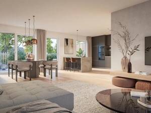 Clever geschnittene 4-Zimmer-Familienwohnung mit Süd-Balkon im zukunftsweisenden Quartier Mittenheim – 85764 Oberschleißheim – Vorschaubild 6