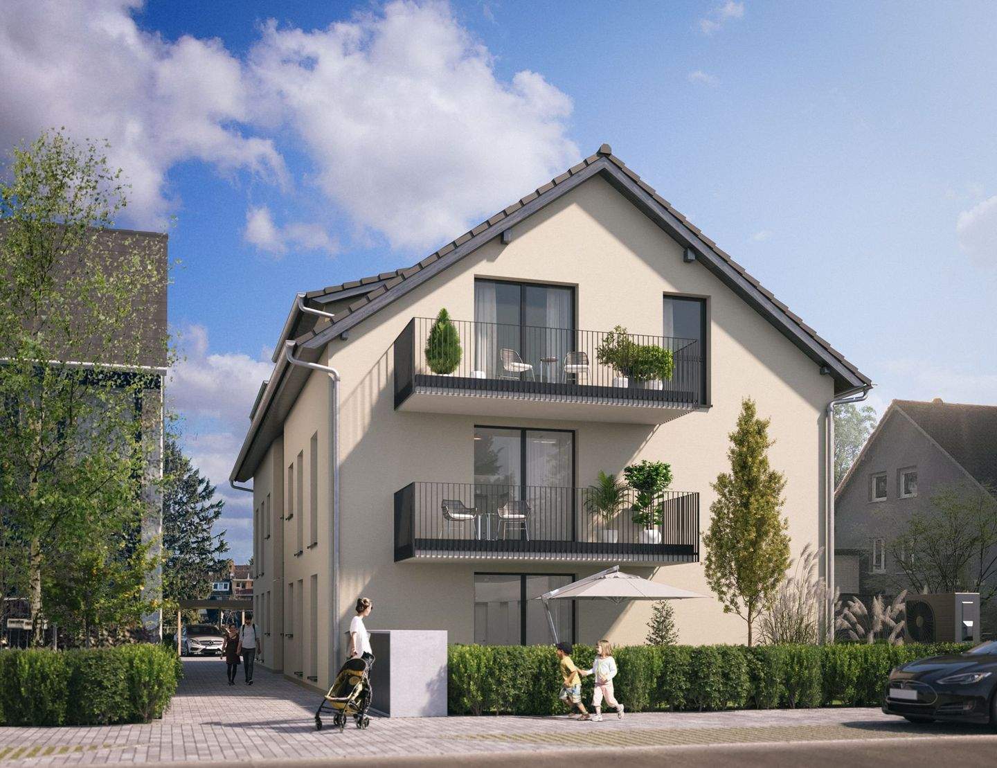 Erstbezug: 3-Zimmer Wohnung mit Wohlfühlcharakter – Karlsruhe – Bild 1 von 2