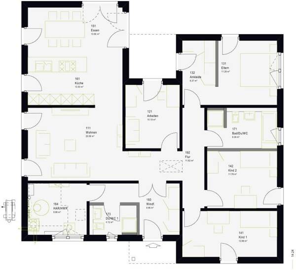Bungalow in 32549 Bad Oeynhausen mit 140 m² kaufen