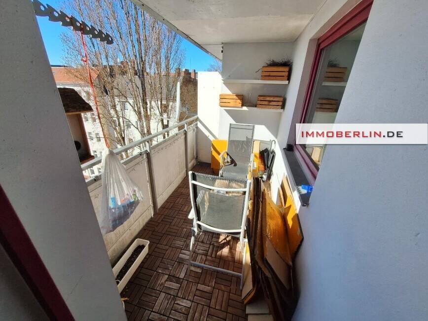 IMMOBERLIN.DE - Schöne Wohnung mit ruhiger Südwestloggia im Soldiner Kiez – Berlin – Vorschaubild 4