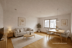 Sofort beziehbar! Großzügige 3 Zimmer-Wohnung mit Balkon in Citywohnlage!
