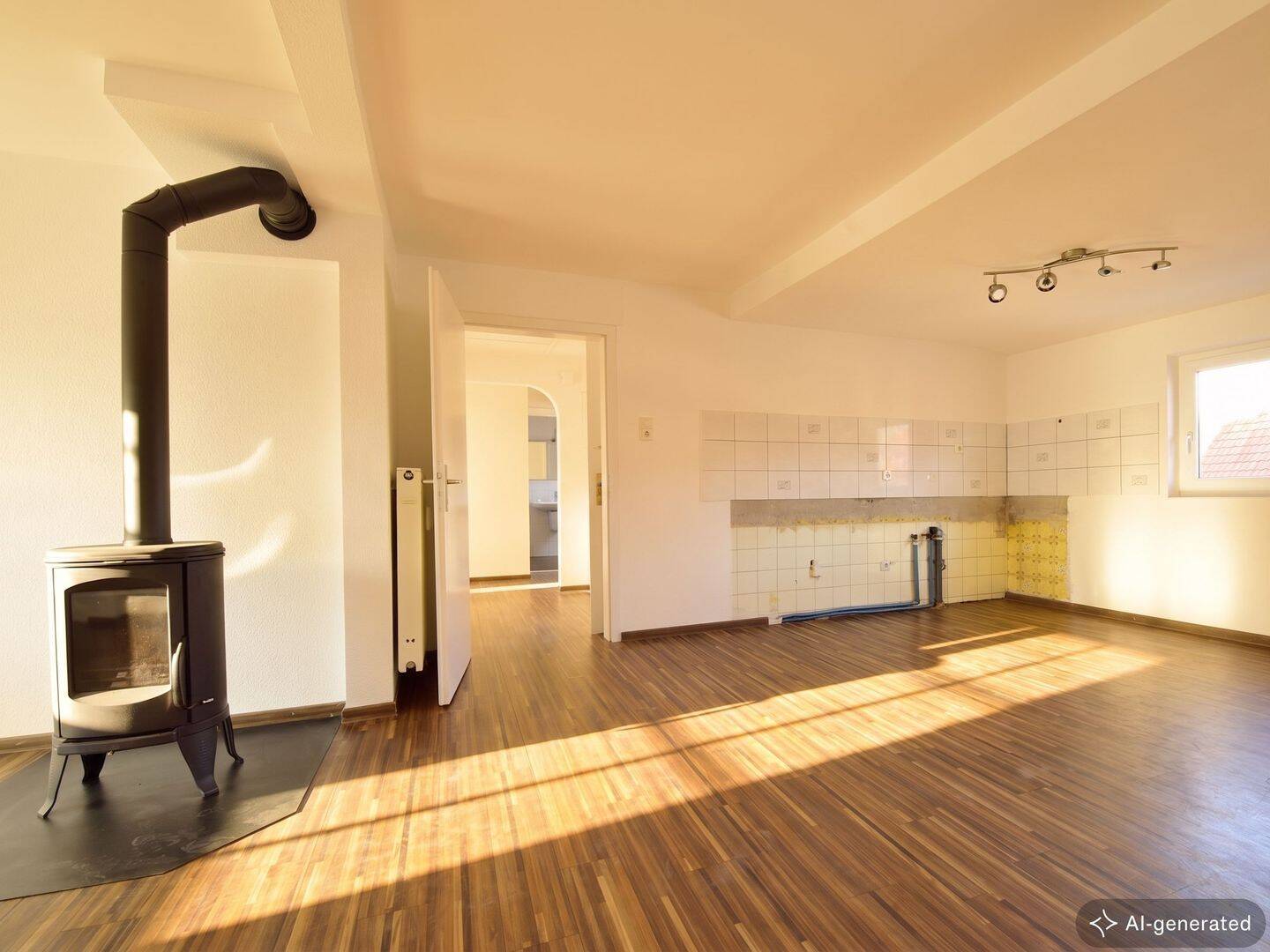 Schöne ruhige 4 -Zimmer-Wohnung mit Blick über den Dächern Bürgstadts