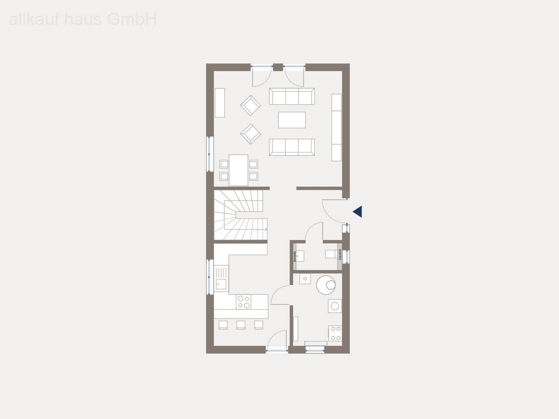 Stadthaus in 76669 Bad Schönborn mit 135,82 m² kaufen
