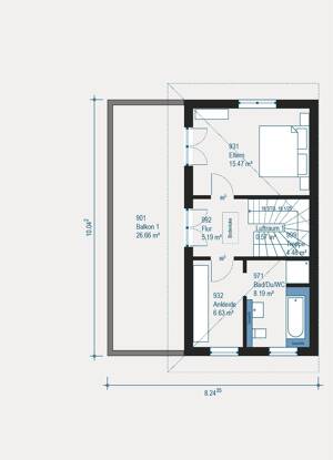 Individuell geplante Doppelhaushälfte am ruhigen Stadtrand von Mannheim – 68259 Mannheim – Vorschaubild 5