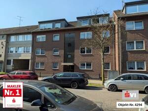 Sehr schöne 2,5-Zimmer-Wohnung mit Balkon im Oberhausener Bismarckviertel