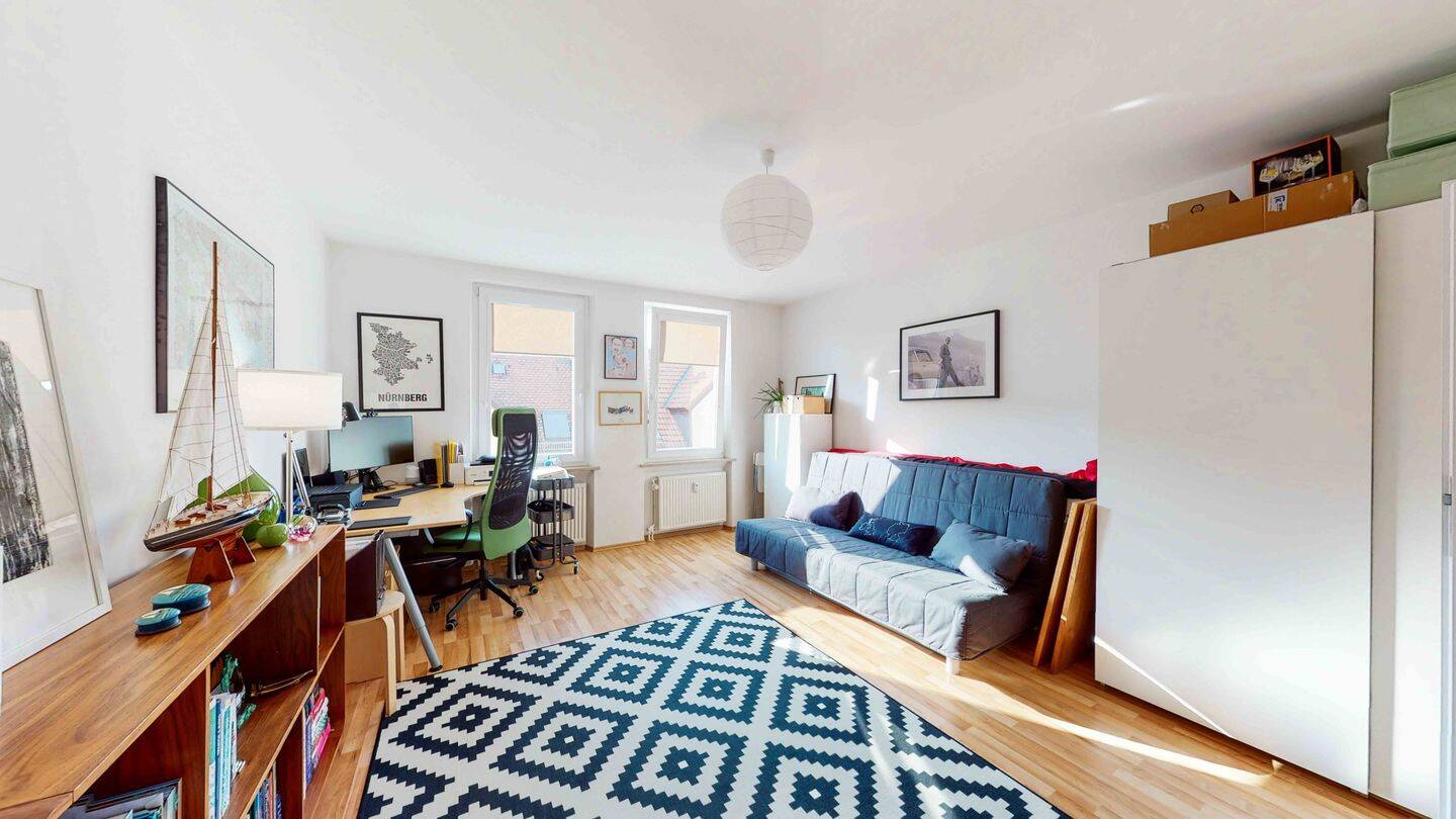 3-Zimmer Wohnung mit hochwertiger Küche (WG-geeignet) – Nürnberg – Vorschaubild 4