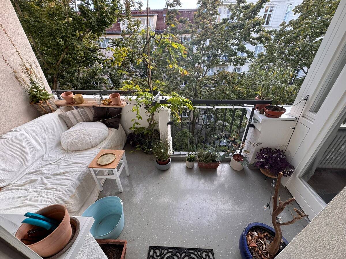 Charlottenburg: Eislebener Str: LEERE 4-Zi-Whg, 92m² - VHS 4.OG + SÜD-Loggia - ab SOFORT VERFÜGBAR