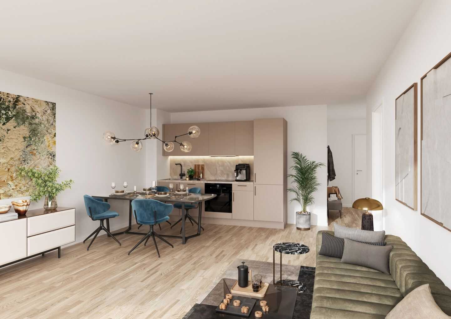 1,5-Zimmer-Apartment mit 32,51 m² - praktisch für Alltag und Homeoffice | 4. OG