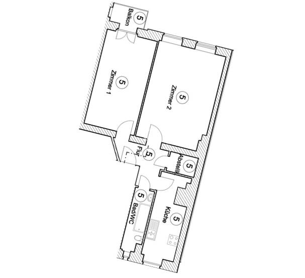 PROVISIONSFREI | ZWEI ZIMMER IN REPRÄSENATIVEM ALTBAU MIT BALKON IM SAMARITERKIEZ | – Berlin – Vorschaubild 9