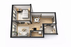 SCHÖNEBERG / KREUZBERG: BESTE LAGE: ERSTBEZUG im LUXUS Neubau: 3-Zimmer-Whg + 2 Bäder und Balkon – 10829 Berlin – Vorschaubild 6