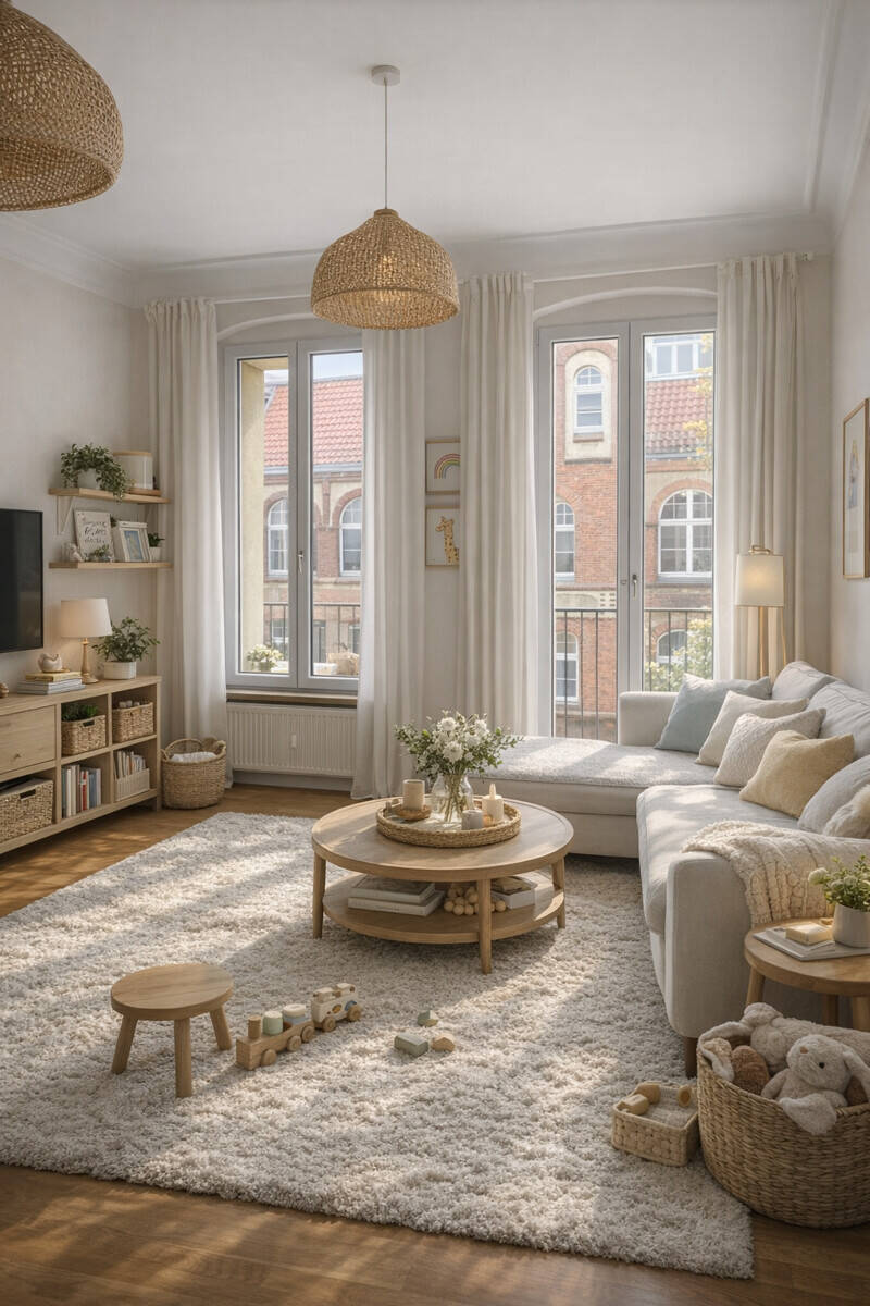 Stilvolle Altbauwohnung mit Balkon zum Innenhof - Wohnen mit Privatsphäre! EBK & ganze Etage! – Berlin – Vorschaubild 2