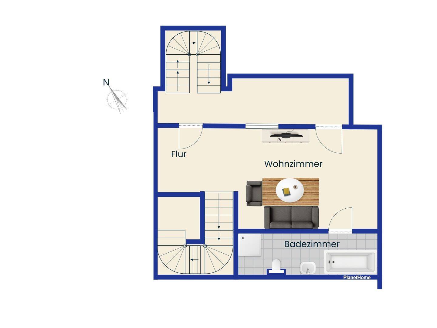 Erstbezug 2026: Hochwertig sanierte 2-Zimmer-Maisonettewohnung in Toplage von Magdeburg-Fermersleben – Magdeburg – Vorschaubild 6