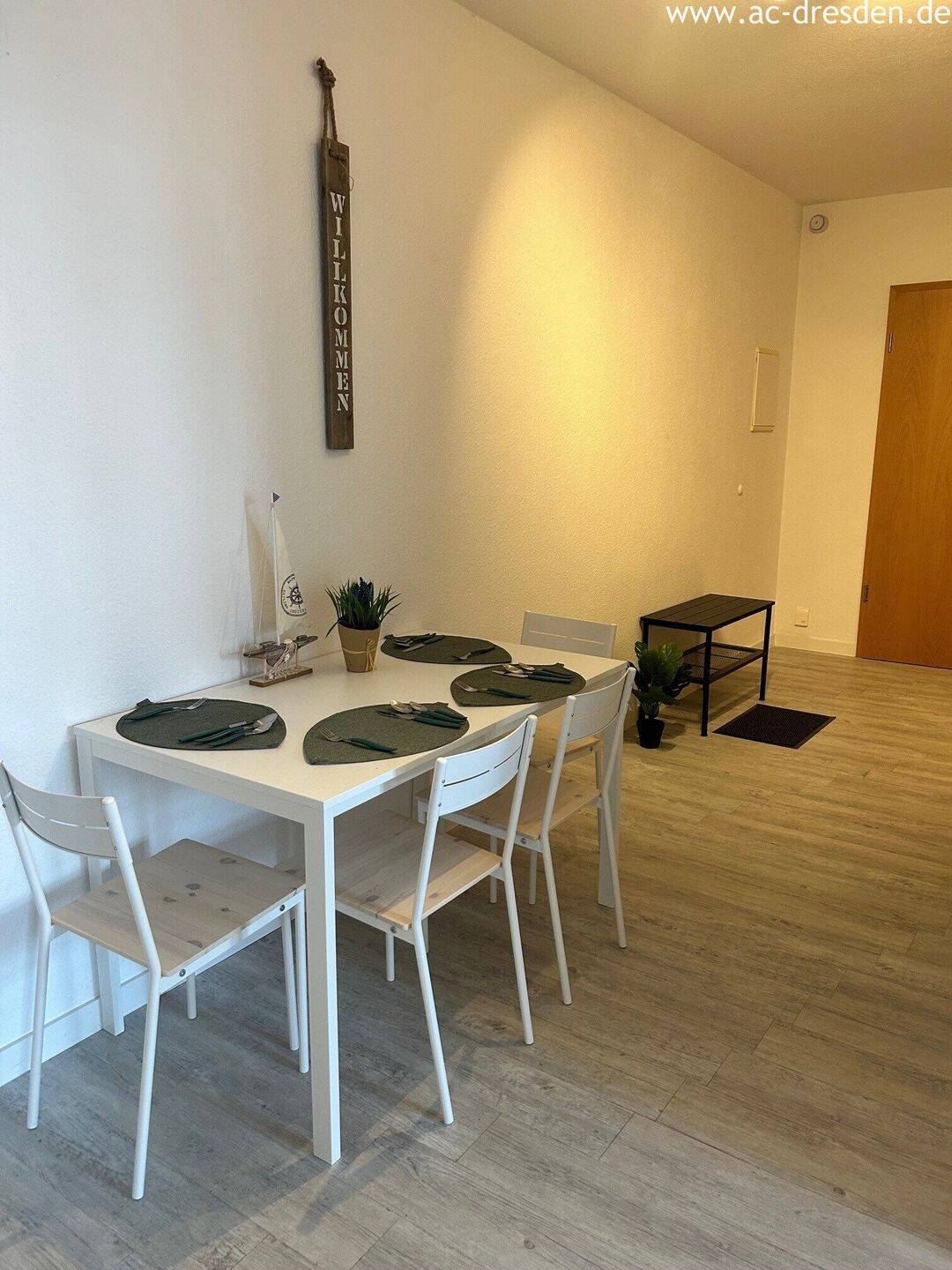 Saniertes Altbau-Juwel: möblierte 2-Raum-Wohnung in Bestlage – Chemnitz – Vorschaubild 3