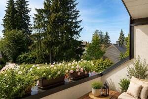 München-Waldperlach | Moderne 3-Zimmer-Dachterrassenwohnung in ruhiger Lage