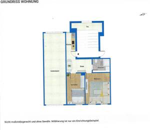Möblierte Wohnung zur Vermieten – 4159 Leipzig – Vorschaubild 3