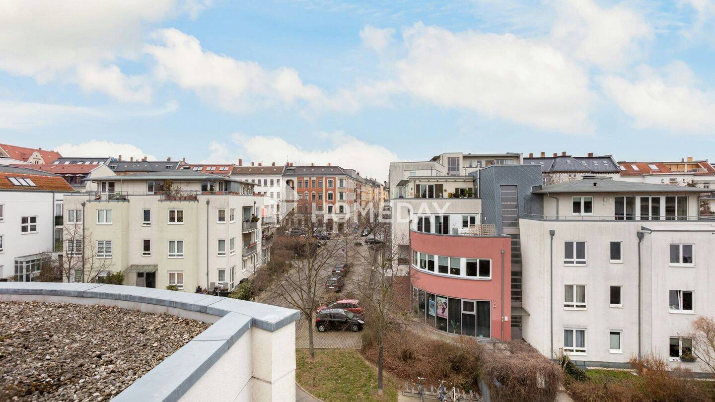 Ruhig, zentral, besonders - 2-Zimmer-Wohnung mit Dachterrasse, EBK und TG-Stellplatz! – Leipzig – Vorschaubild 6