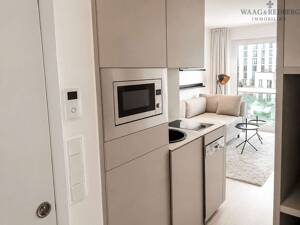 KAPITALANLAGE - FULL SERVICED APT - Zentrales 1 Zi Apartment - studiomuc FFM - möbliert – 60326 Frankfurt am Main – Vorschaubild 2