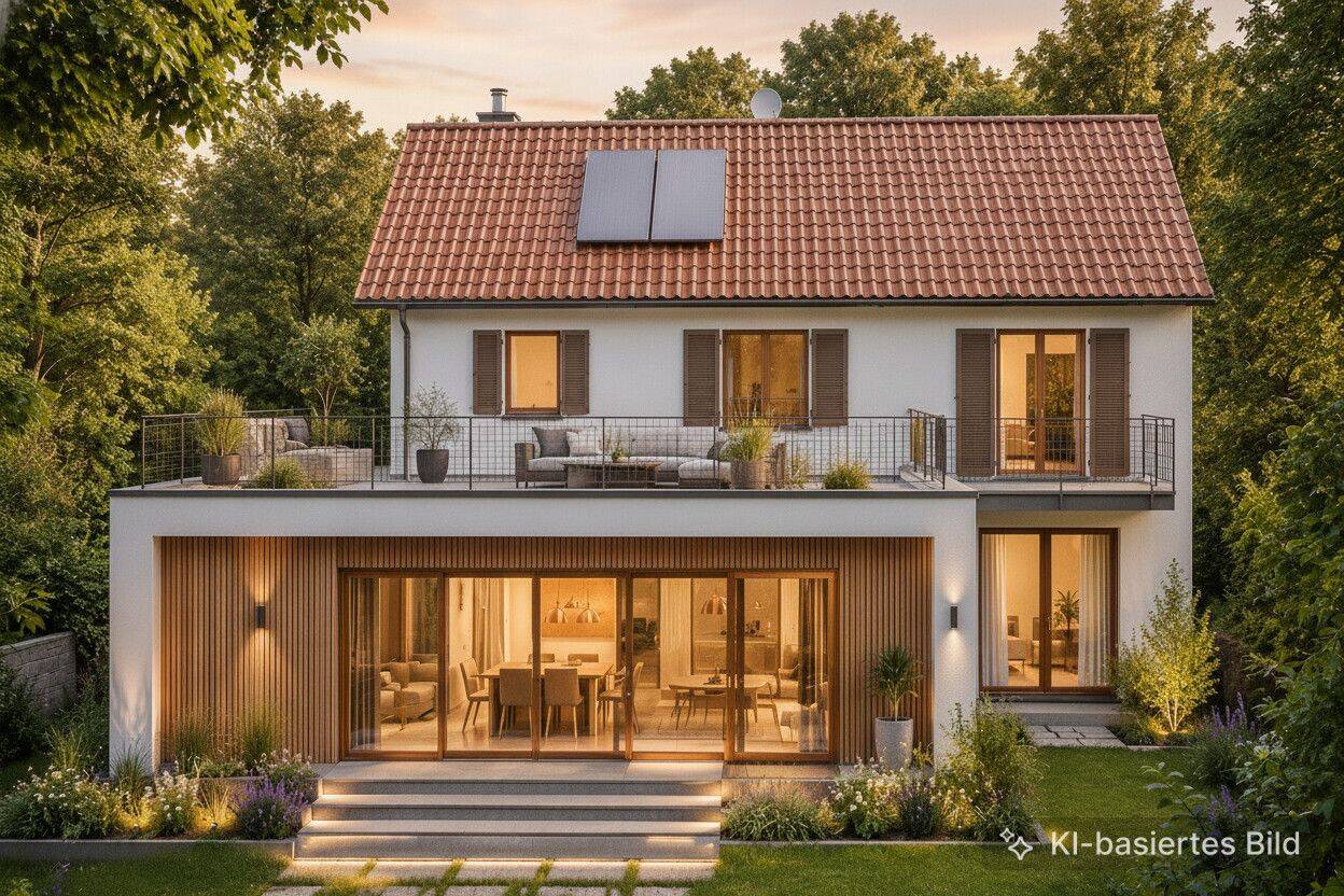 Einfamilienhaus in Bestlage - 50er-Jahre-Charme, moderne Gewerke und außergewöhnliches Grundstück – Tübingen – Vorschaubild 2