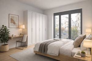 KfW 55 Effizienzhaus: SCHÖNEBERG: ERSTBEZUG im LUXUS Neubau: 2-Zimmer-Whg + LUXUS Bad und Balkon – 10829 Berlin – Vorschaubild 1