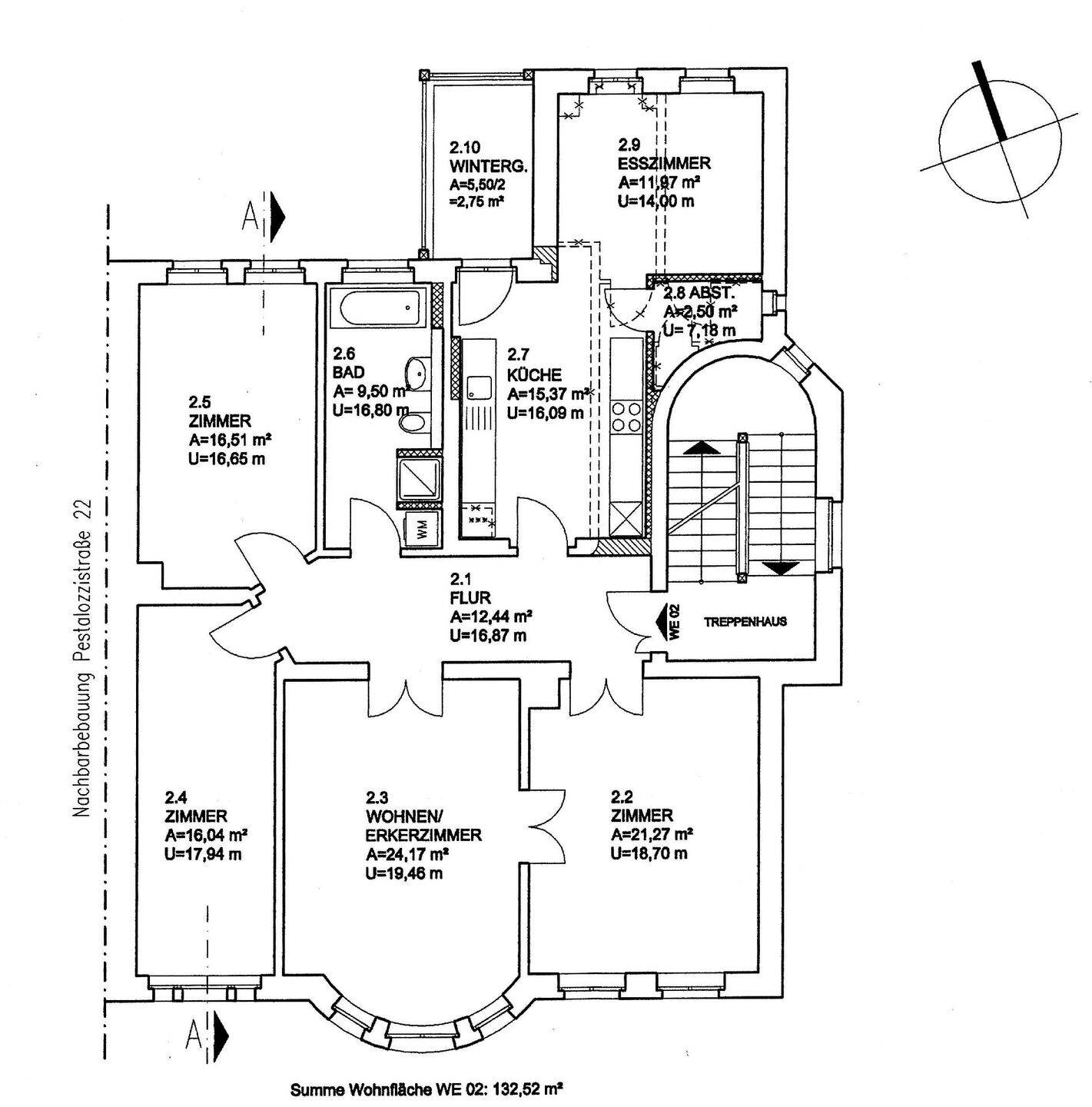 :-) Jugendstil-Villa - edel saniert! Erstbezug! + Parkplatz m. Ladesäule + Wintergarten + große Küche + EBK möglich+ Stellplatz + hochwertige Ausstatt – Leipzig – Vorschaubild 2