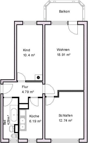 Wohnungsangebot Albert-Vater-Straße 93 – 39108 Magdeburg – Vorschaubild 2