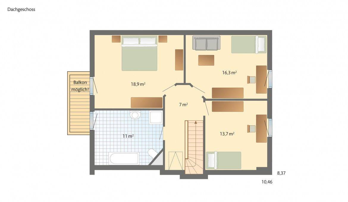 Ihr neues Landhaus mit 138 m² Wohnfläche in Wuppertal – Wuppertal – Vorschaubild 7