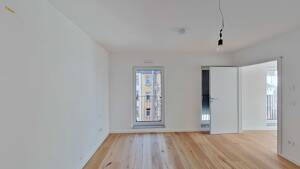 Erstbezug Gutleutviertel: helle 2-Zimmer-Wohnung, 56 m², Einbauküche inklusive – 60327 Frankfurt am Main – Vorschaubild 5