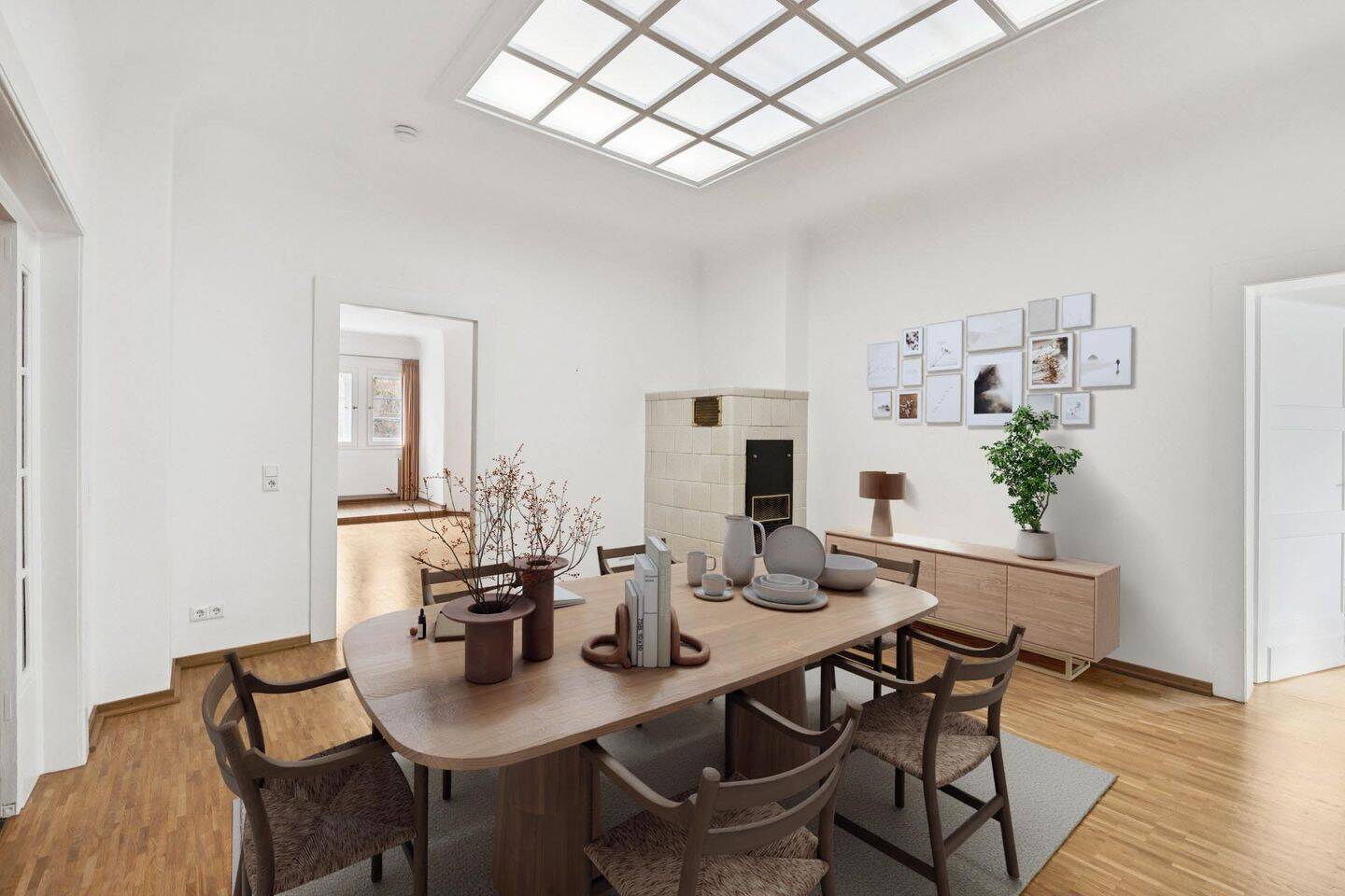 Exklusives Dachgeschossjuwel mit zwei Balkone in herrschaftlicher Villa – Hannover – Vorschaubild 6