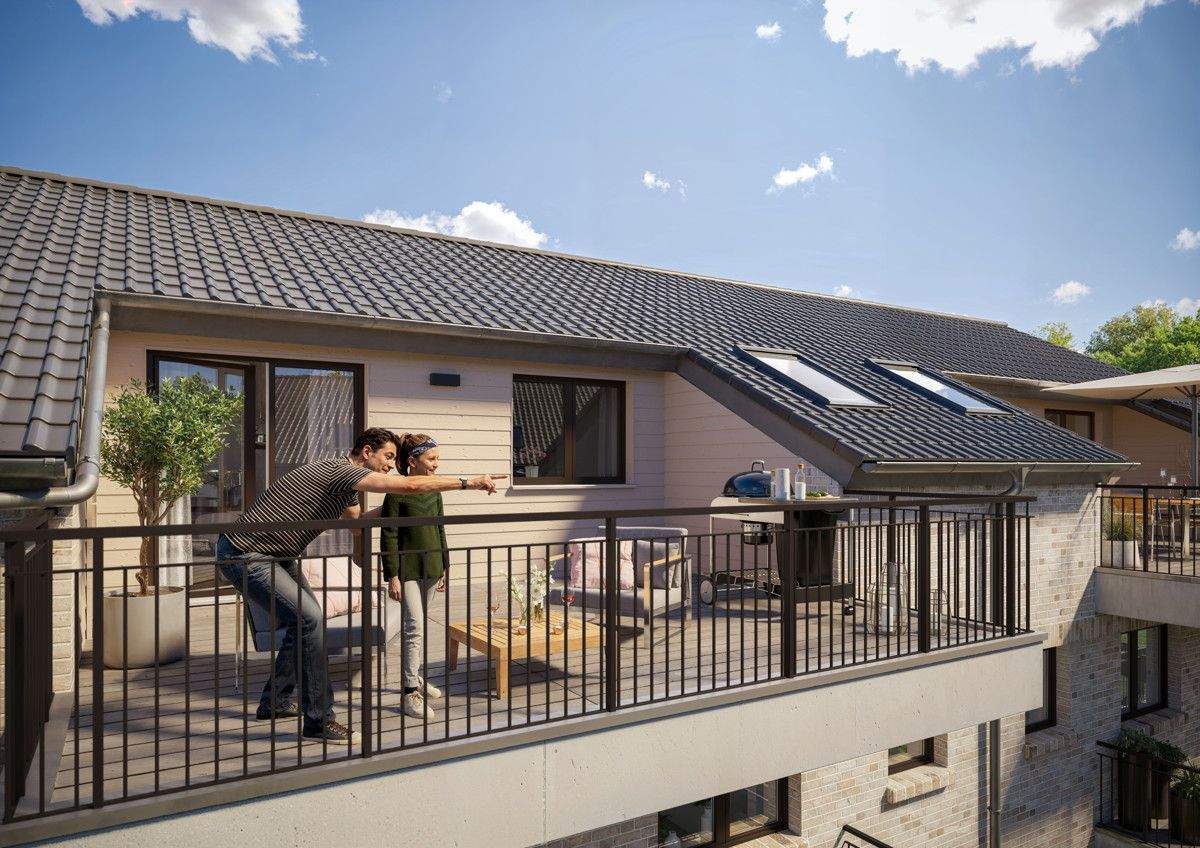 Nur wenige Schritte zum Ostseestrand - Schicke Dachgeschosswohnung mit Loggia und eigener Sauna