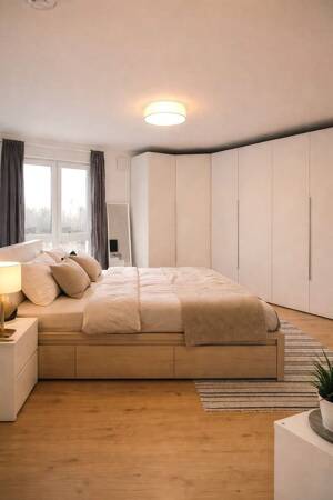 Hochwertige 4-Zimmer-Wohnung mit Süd-Terrasse, Aufzug, Nobilia-Küche & Stellplatz in Erlangen-Frauenaurach – 91056 Erlangen – Vorschaubild 4