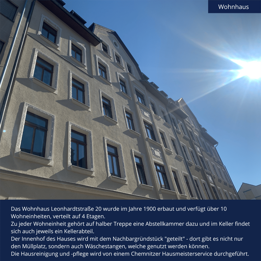 2-Zi.-Whg. mit Balkon auf dem Kaßberg sucht neue Mieter :)) – Chemnitz – Vorschaubild 8