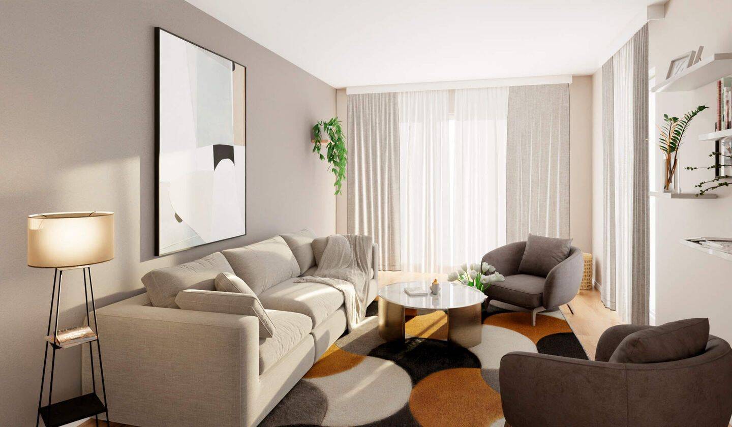 Barrierefreie Erdgeschosswohnung mit zwei Terrassen, Lounge und Garten – Berlin – Vorschaubild 4